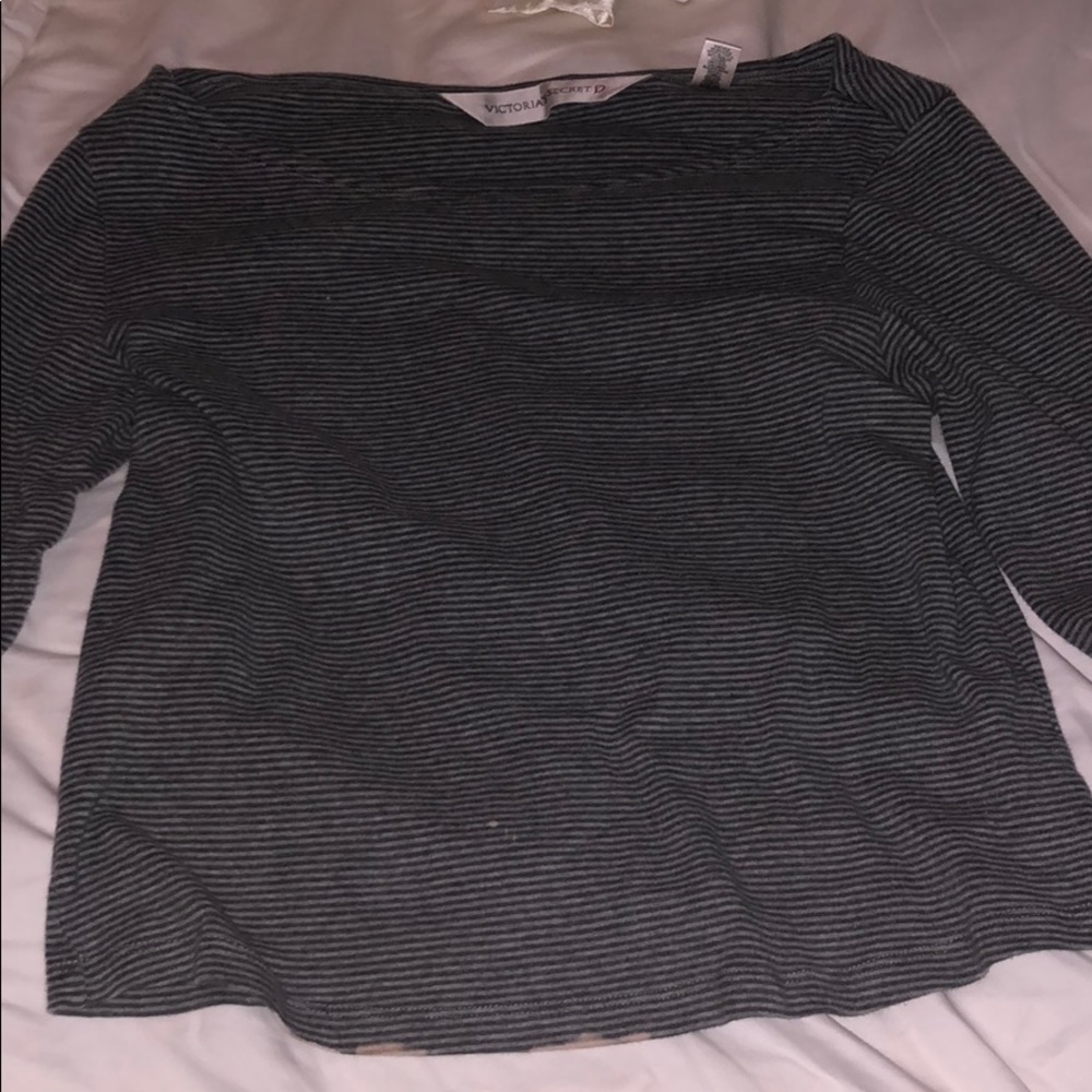 striped crop top